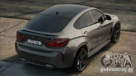 BMW X6M Silver для GTA San Andreas