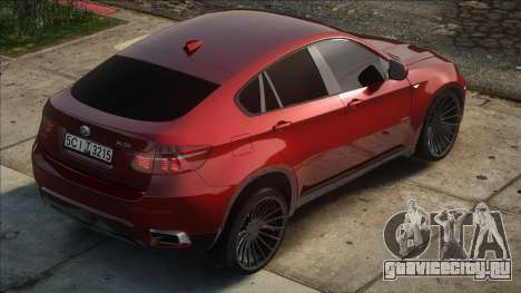 BMW X6 50i Red для GTA San Andreas