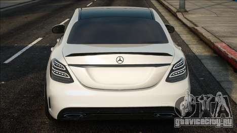 Mercedes-Benz C63 W205 - White для GTA San Andreas