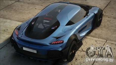 Koenigsegg Gemera Blue для GTA San Andreas