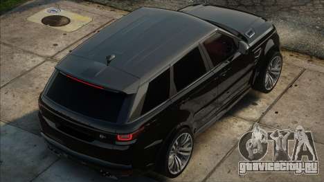 Land Rover Range Rover SVR Black для GTA San Andreas