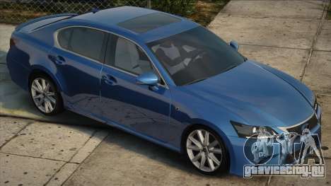 Lexus GS350 Blue для GTA San Andreas