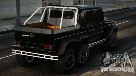 Mercedes-Benz G65 AMG 6X6 Blek для GTA San Andreas