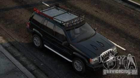 Jeep Grand Cherokee V8 Blek для GTA San Andreas