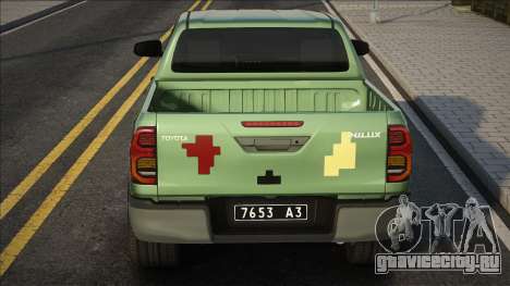 Toyota Hilux AT 2024 для GTA San Andreas