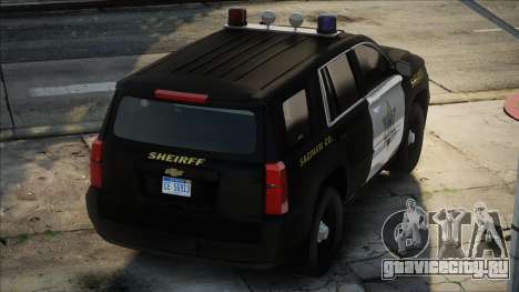 SCSO 2016 Chevy Tahoe для GTA San Andreas