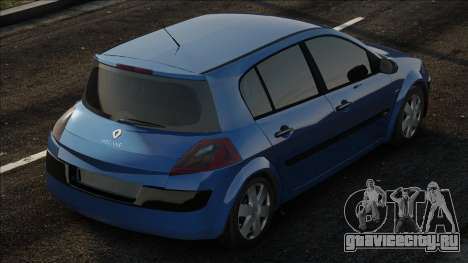 Renault Megane 2002 Blue для GTA San Andreas