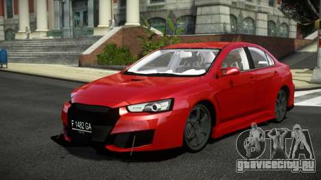 Mitsubishi Lancer Evo X WS для GTA 4