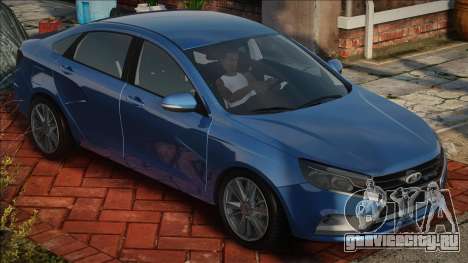 Lada Vesta Blu для GTA San Andreas