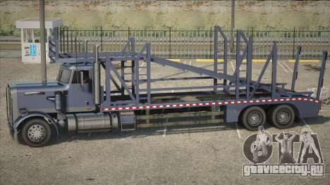 GTA V MTL Flatbed Car Hauler для GTA San Andreas