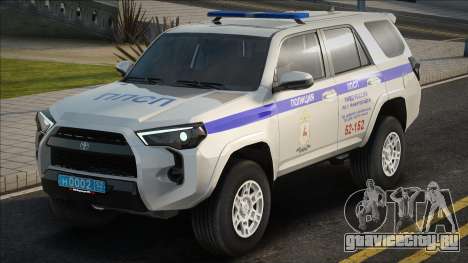 Toyota Land Cruiser Polic для GTA San Andreas