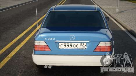 Mercedes-Benz E320 W124 Blue для GTA San Andreas