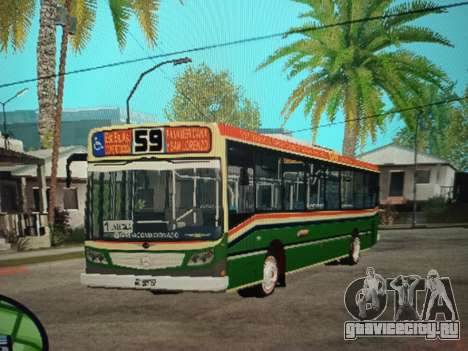 Colectivo Linea 59 для GTA San Andreas