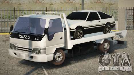 Isuzu Elf Safety Loader Truck для GTA San Andreas