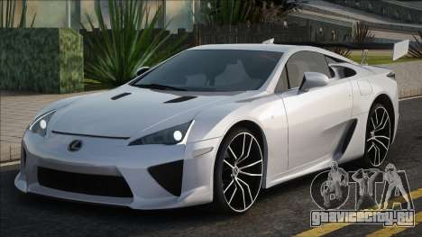 Lexus LFA 2010 White для GTA San Andreas