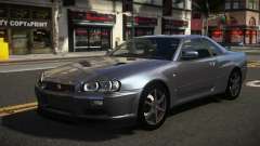 Nissan Skyline R34 Heroshi для GTA 4