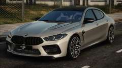 BMW M8 Competition Gran Coupe Silver для GTA San Andreas