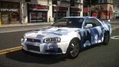 Nissan Skyline R34 Heroshi S10 для GTA 4