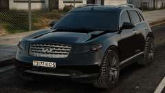 Infiniti FX45 Blek для GTA San Andreas