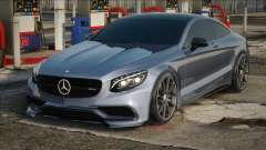 Mercedes-Benz s63 Coupe Silver для GTA San Andreas