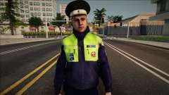 Инспектор ДПС в демисезонной форме для GTA San Andreas