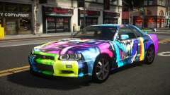 Nissan Skyline R34 Heroshi S4 для GTA 4