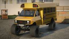 GMC BUS Yellow для GTA San Andreas