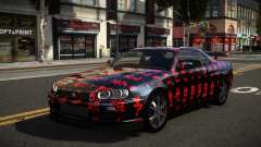 Nissan Skyline R34 Heroshi S13 для GTA 4