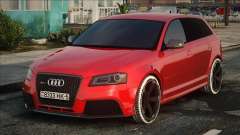 Audi RS3 Red для GTA San Andreas