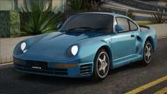 Porsche 959 1987 Blue для GTA San Andreas