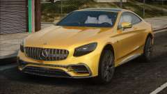 Mercedes-Benz S63 AMG Coupe Yellow для GTA San Andreas