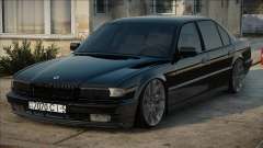 BMW E38 Черная в стоке для GTA San Andreas