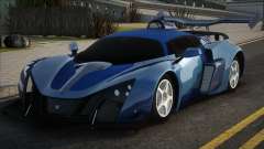 MARUSSIA B2 Blue для GTA San Andreas