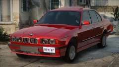 BMW E34 Red для GTA San Andreas