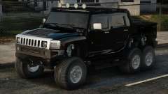 Hummer H6 Sut Pickup Blek для GTA San Andreas