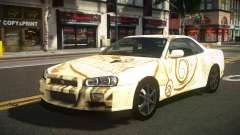 Nissan Skyline R34 Heroshi S12 для GTA 4