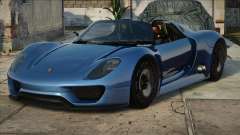 Porsche 918 Spyder Concept Study Nero Interior для GTA San Andreas