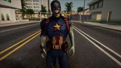 Zombie Captain America (Marvel Future Fight) для GTA San Andreas