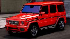 Mercedes-Benz G Class G65 AMG Red для GTA 4