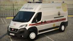 Fiat Ducato Ukrainian Ambulance для GTA San Andreas