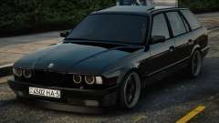 BMW e34 525i Touring 1996 Black для GTA San Andreas