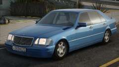 Mercedes-Benz W140 S600 Rest для GTA San Andreas