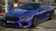 BMW M8 Competition Blue для GTA San Andreas