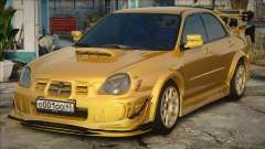 Subaru WRX STI Yellow