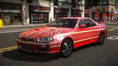 Nissan Skyline R34 Heroshi S1 для GTA 4