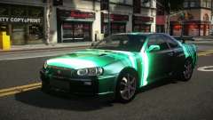 Nissan Skyline R34 Heroshi S3 для GTA 4