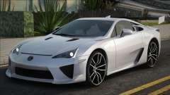 Lexus LFA 2010 White для GTA San Andreas