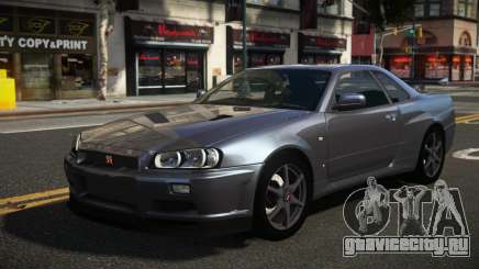 Nissan Skyline R34 Heroshi для GTA 4