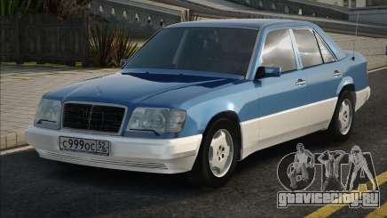 Mercedes-Benz E320 W124 Blue для GTA San Andreas