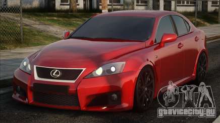 Lexus IS-F Red для GTA San Andreas